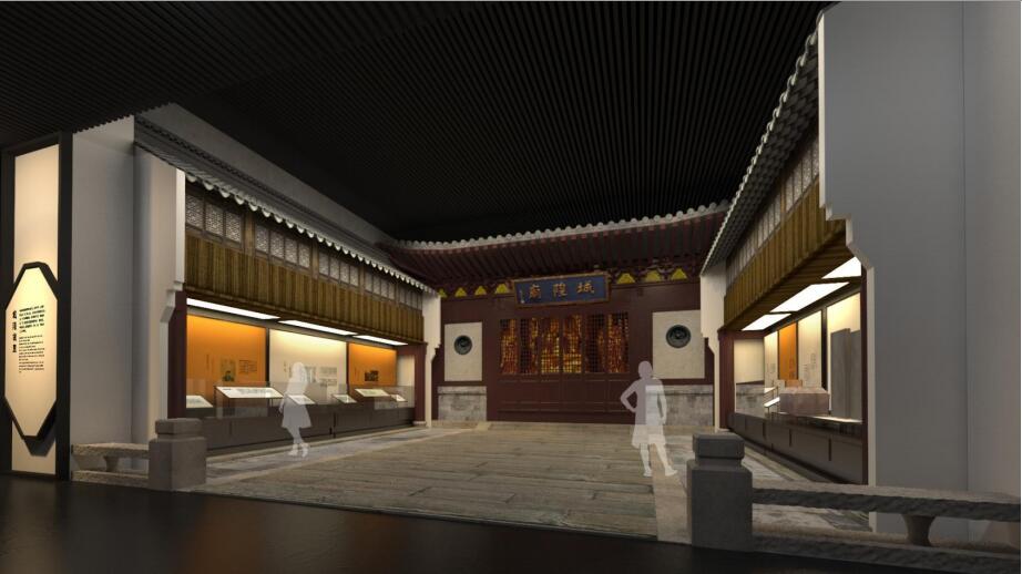 上?？h700年數(shù)字博物館設(shè)計(jì)效果圖-互動(dòng)游戲